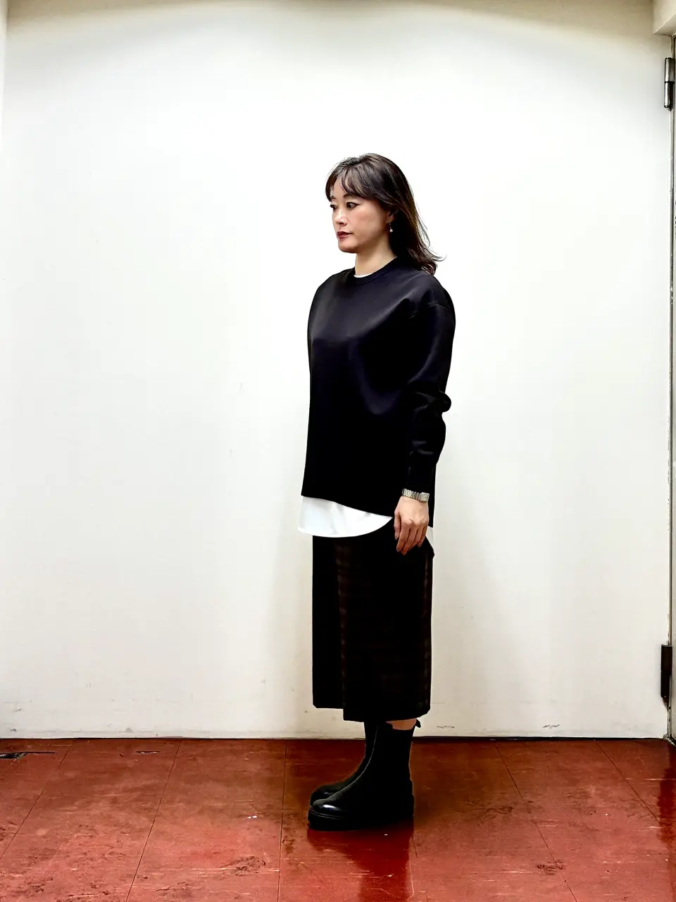 ONWARD CROSSET SELECT ハナ コーディネート画像