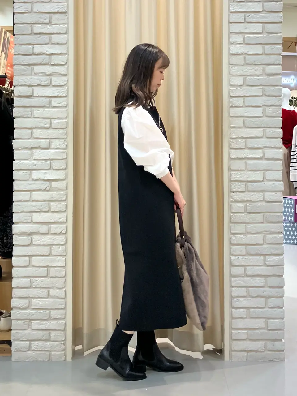 ONWARD CROSSET SELECT 檀 コーディネート画像