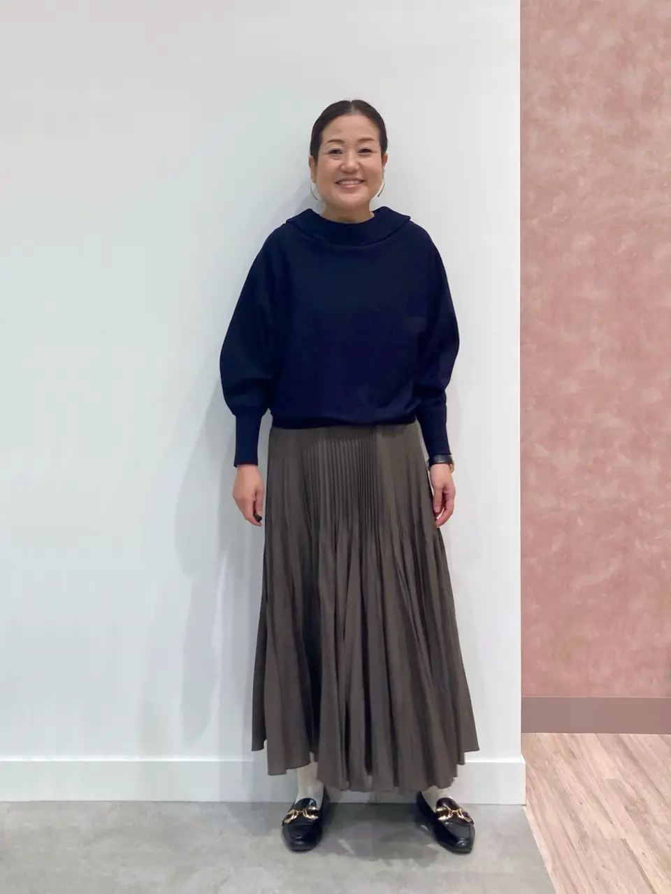 ONWARD CROSSET SELECT 野村 コーディネート画像