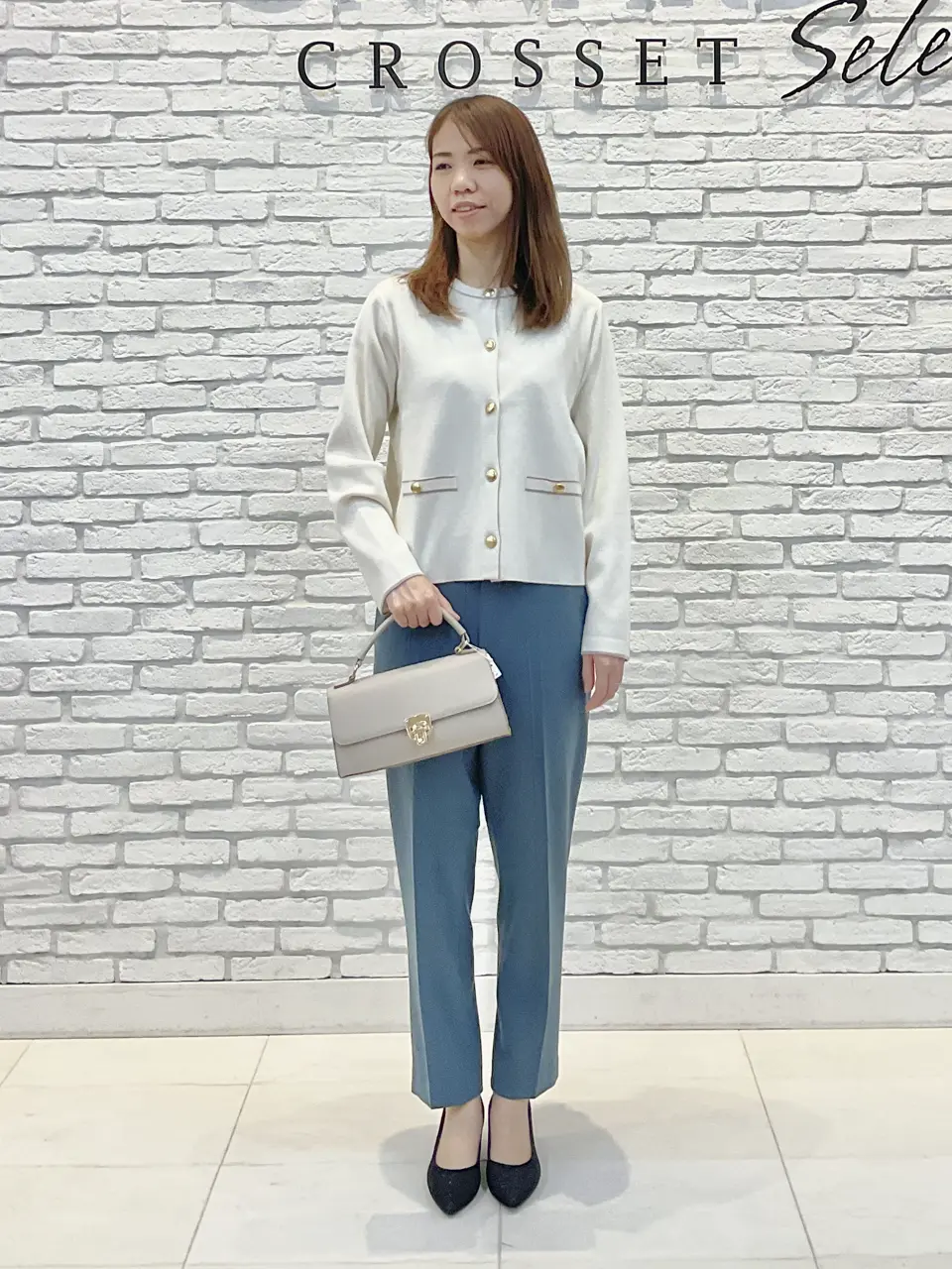 ONWARD CROSSET SELECT IZUMI コーディネート画像