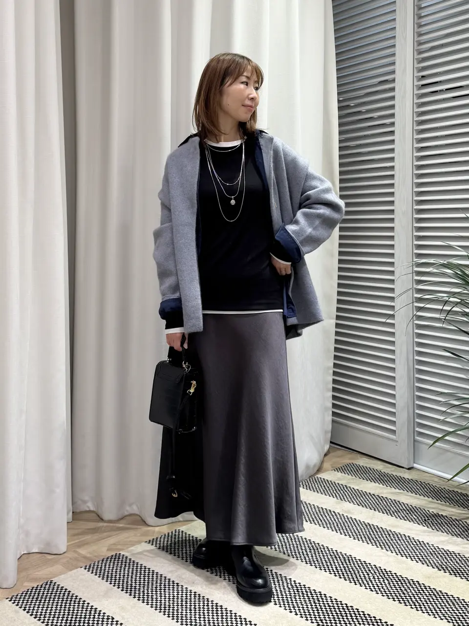 ONWARD CROSSET SELECT KURIYAMA コーディネート画像