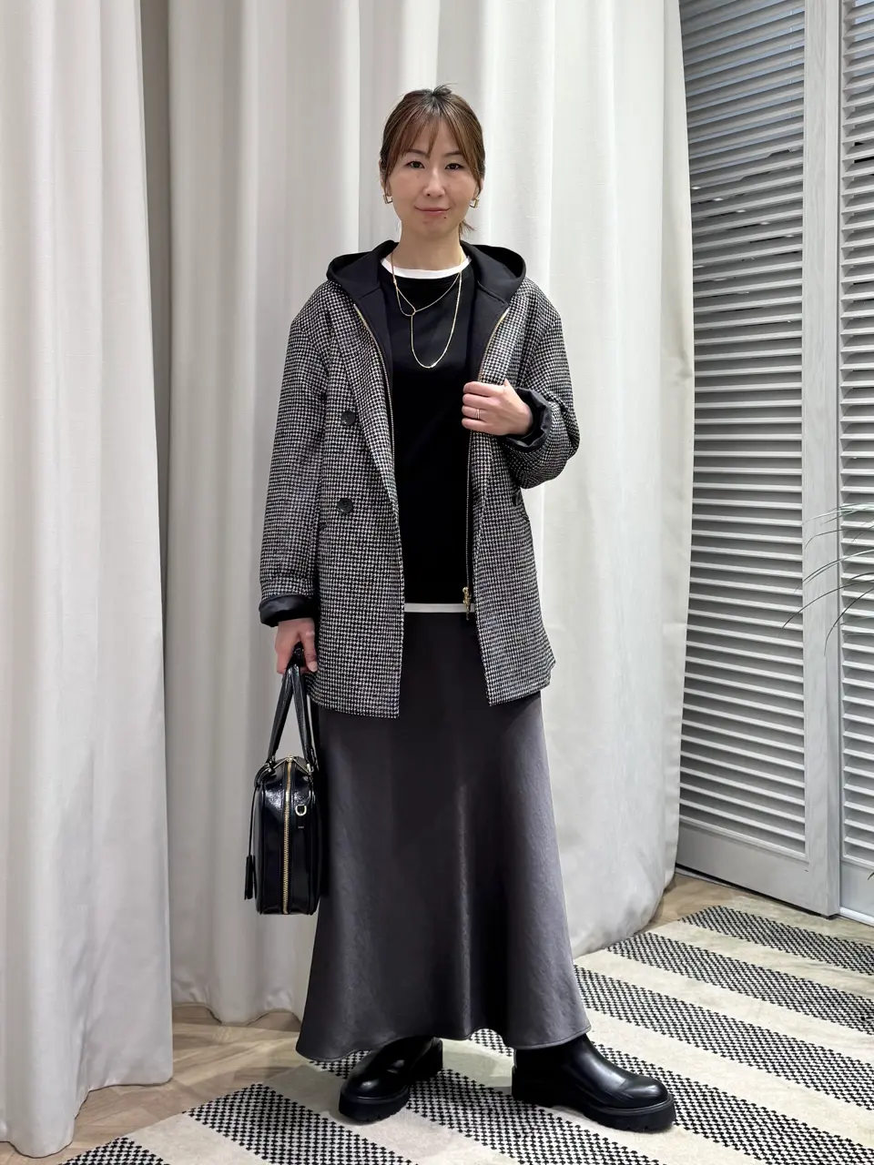 ONWARD CROSSET SELECT KURIYAMA コーディネート画像