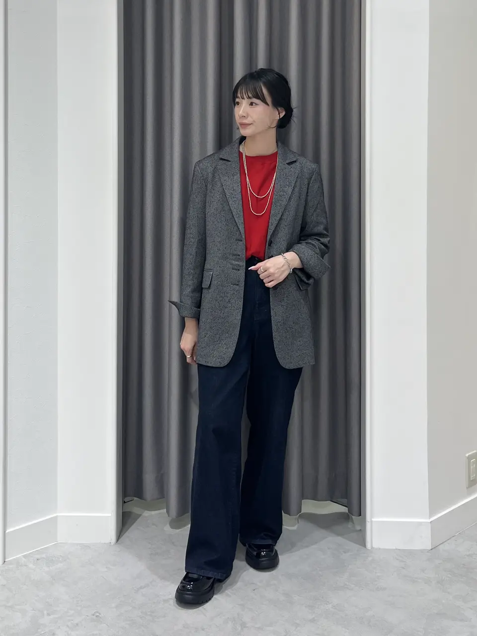 ONWARD CROSSET SELECT AI コーディネート画像