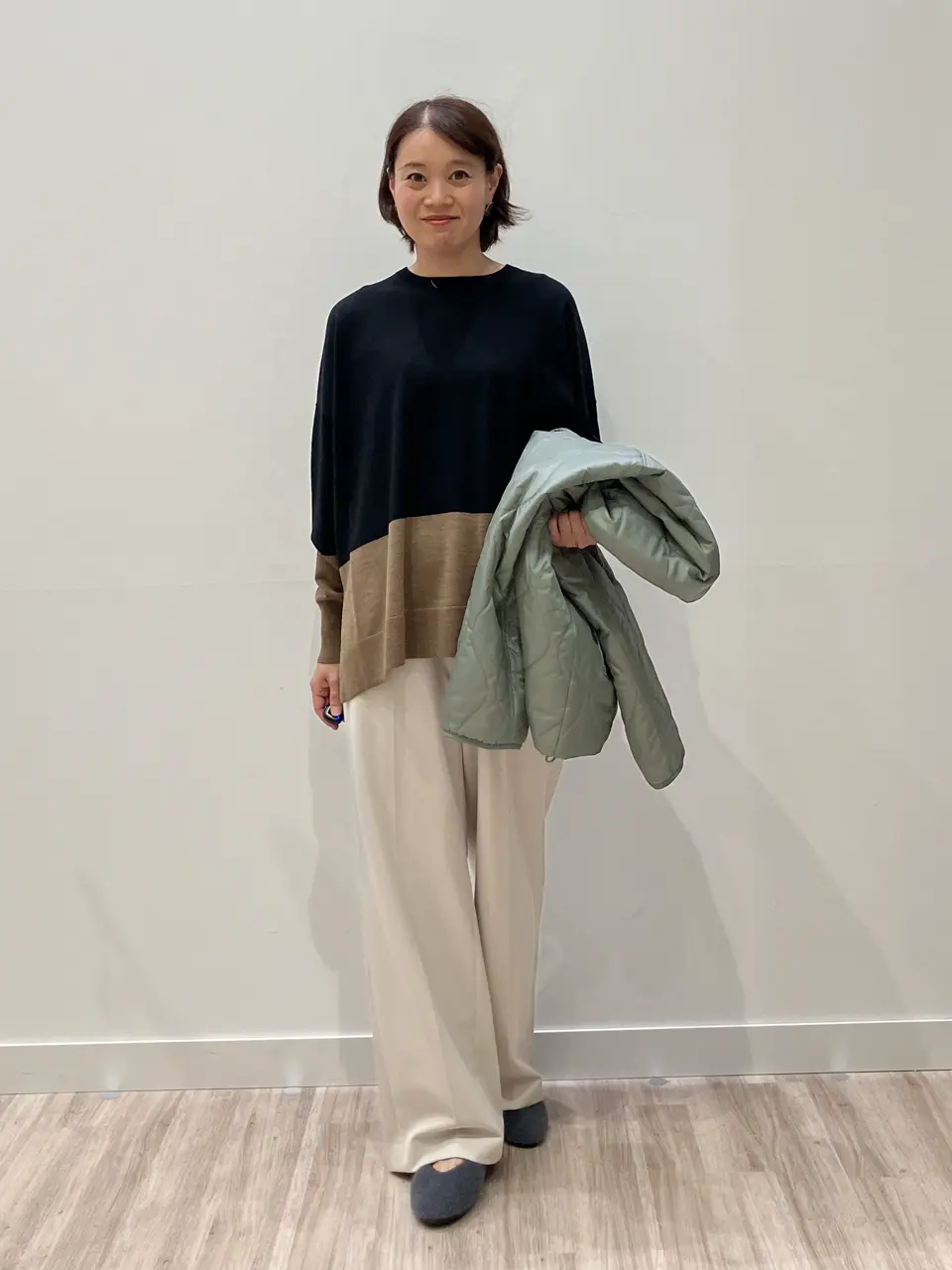 ONWARD CROSSET SELECT 林 コーディネート画像