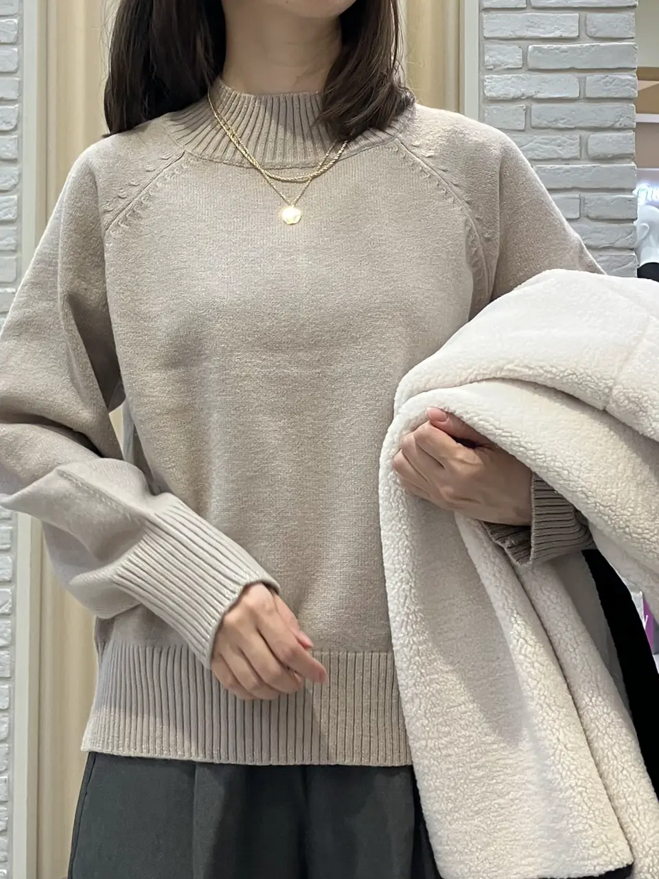 ONWARD CROSSET SELECT 檀 コーディネート画像