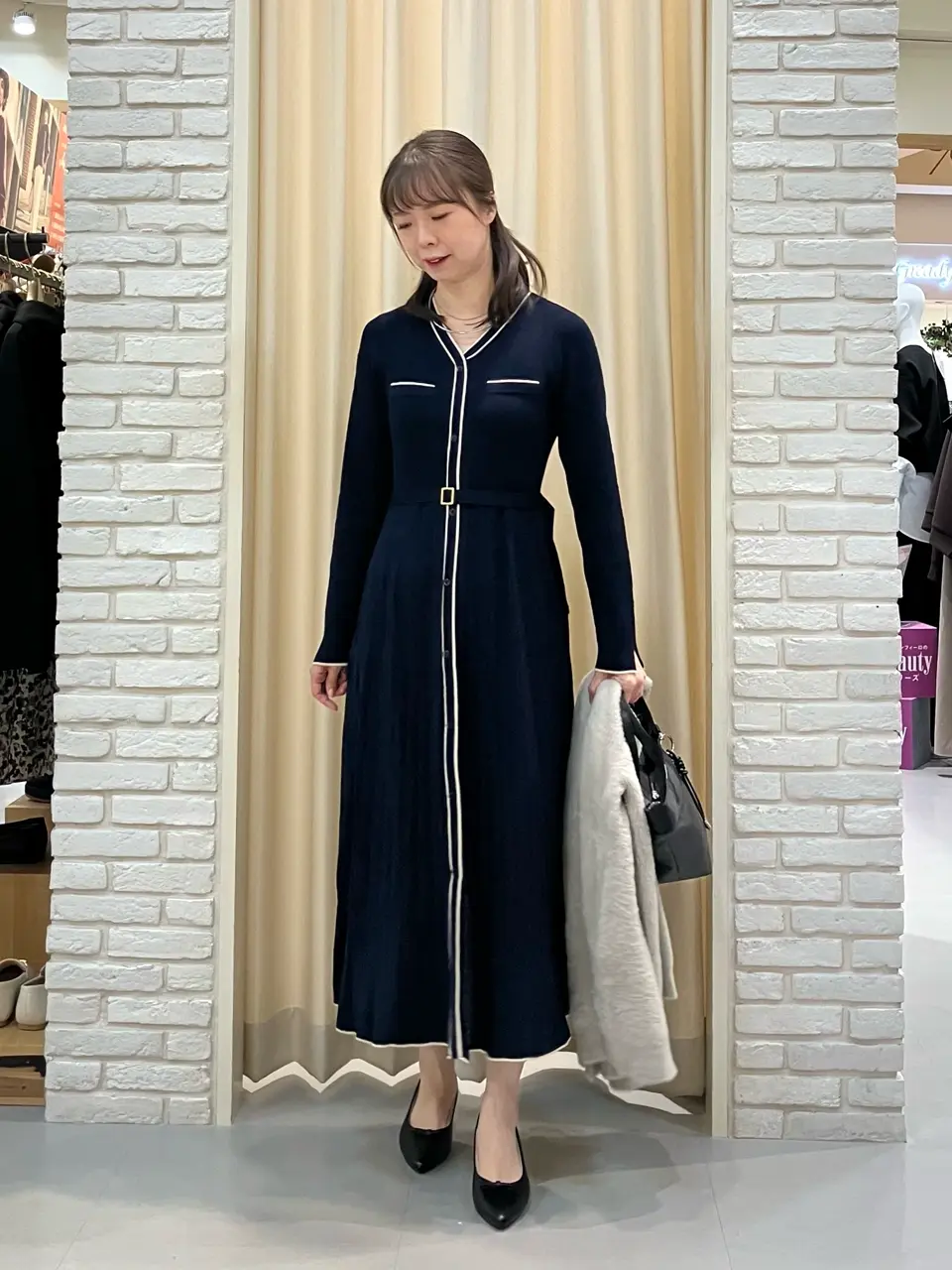 ONWARD CROSSET SELECT 檀 コーディネート画像