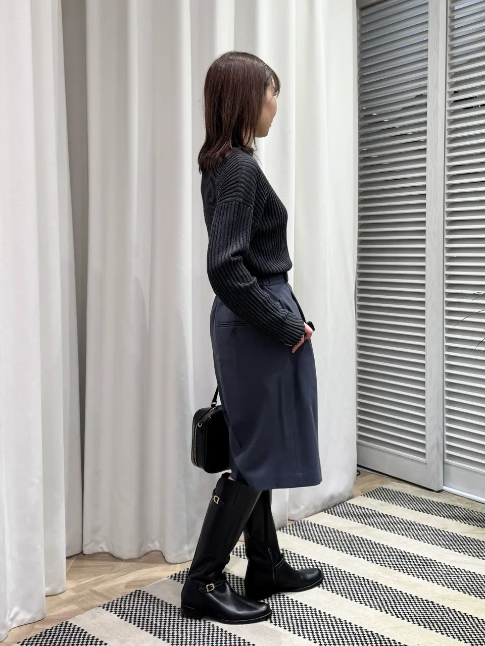 ONWARD CROSSET SELECT KURIYAMA コーディネート画像