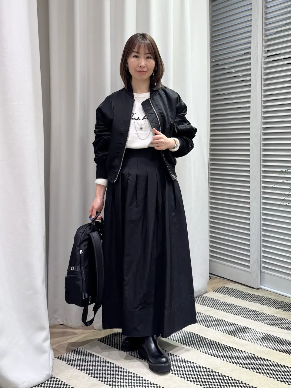 ONWARD CROSSET SELECT KURIYAMA コーディネート画像