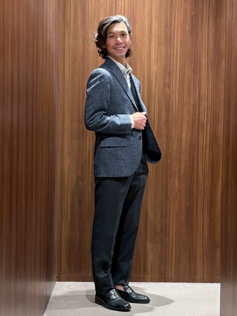 ONWARD CROSSET SELECT 飯嶋 コーディネート画像