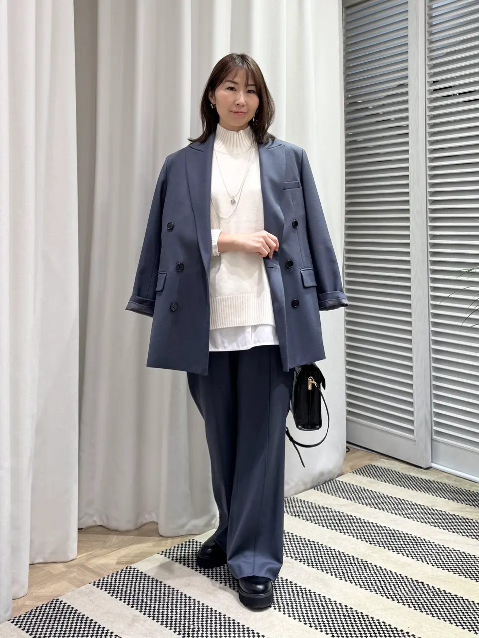 ONWARD CROSSET SELECT KURIYAMA コーディネート画像