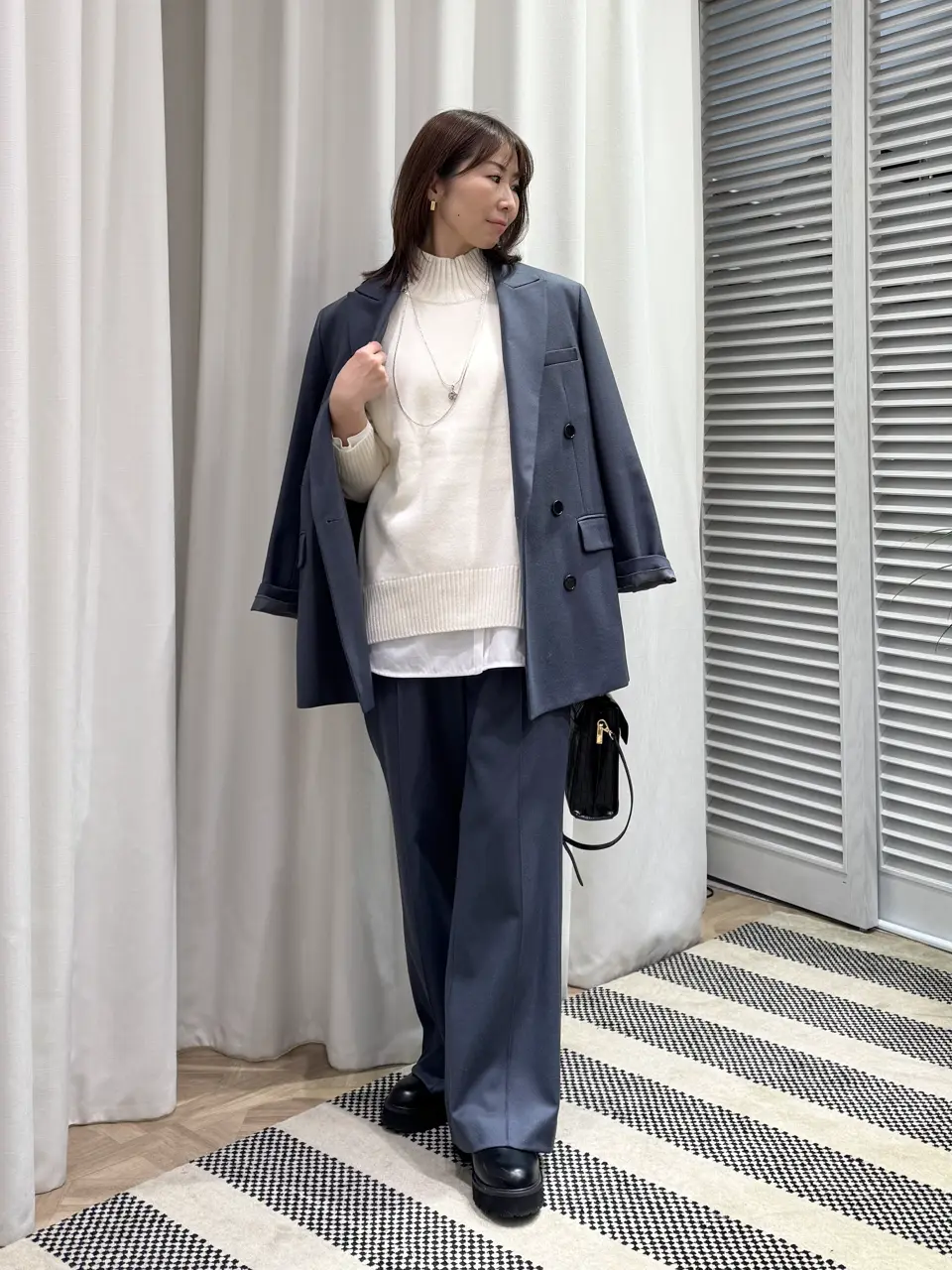 ONWARD CROSSET SELECT KURIYAMA コーディネート画像