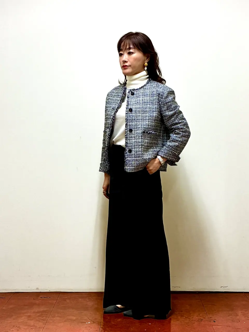 ONWARD CROSSET SELECT ハナ コーディネート画像