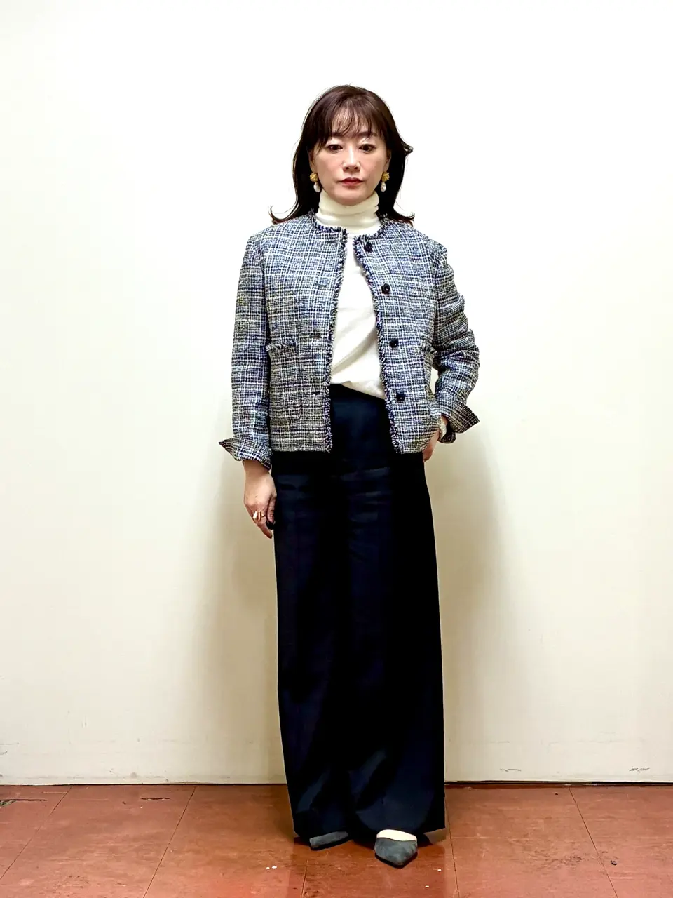 ONWARD CROSSET SELECT ハナ コーディネート画像