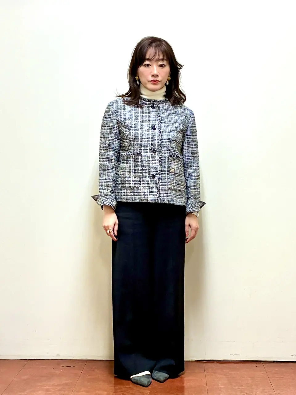 ONWARD CROSSET SELECT ハナ コーディネート画像