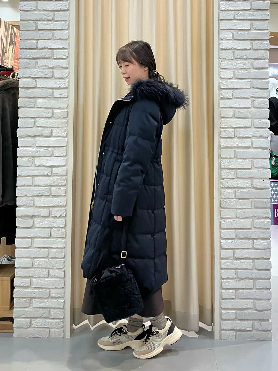 ONWARD CROSSET SELECT 檀 コーディネート画像