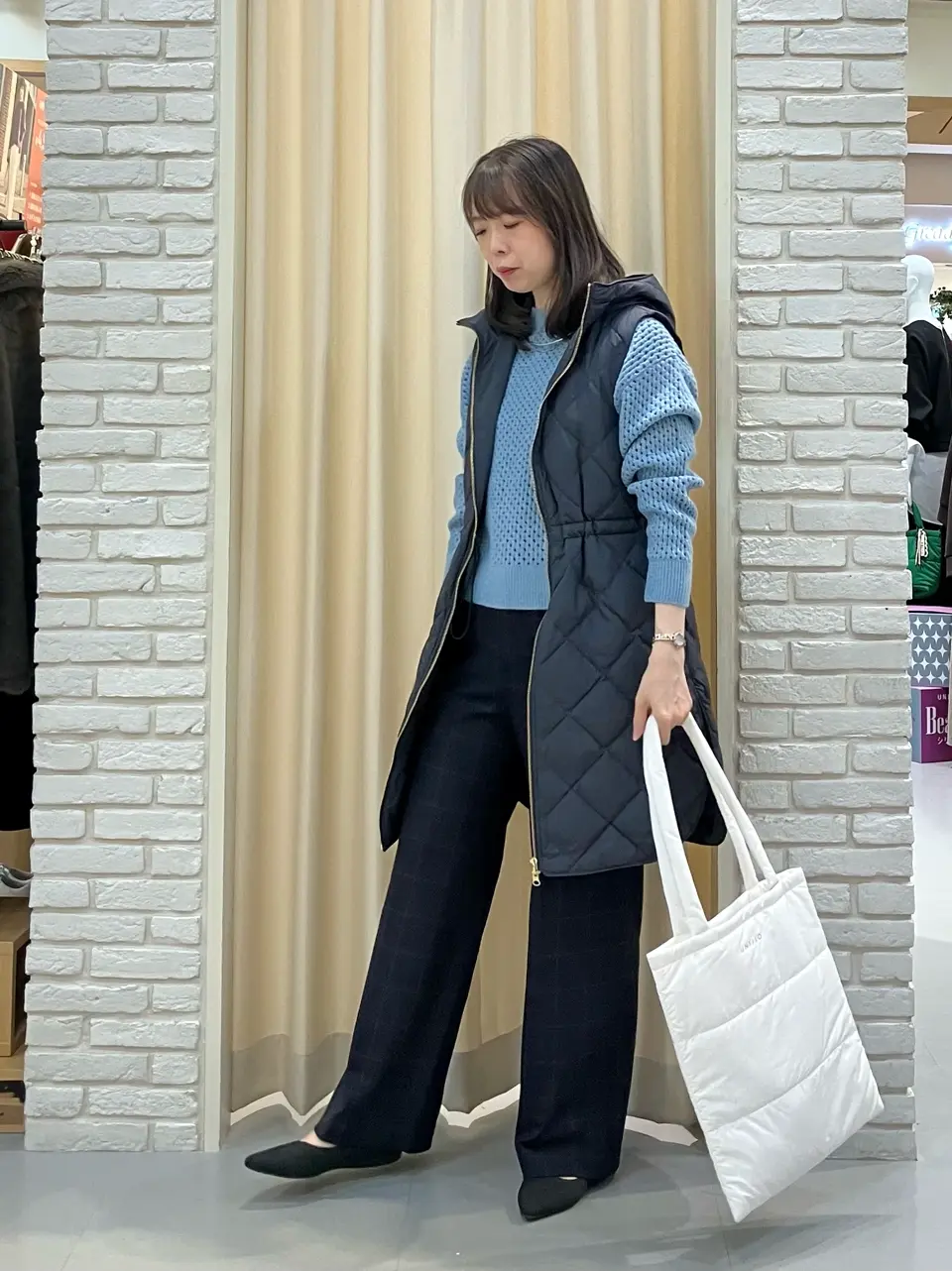 ONWARD CROSSET SELECT 檀 コーディネート画像