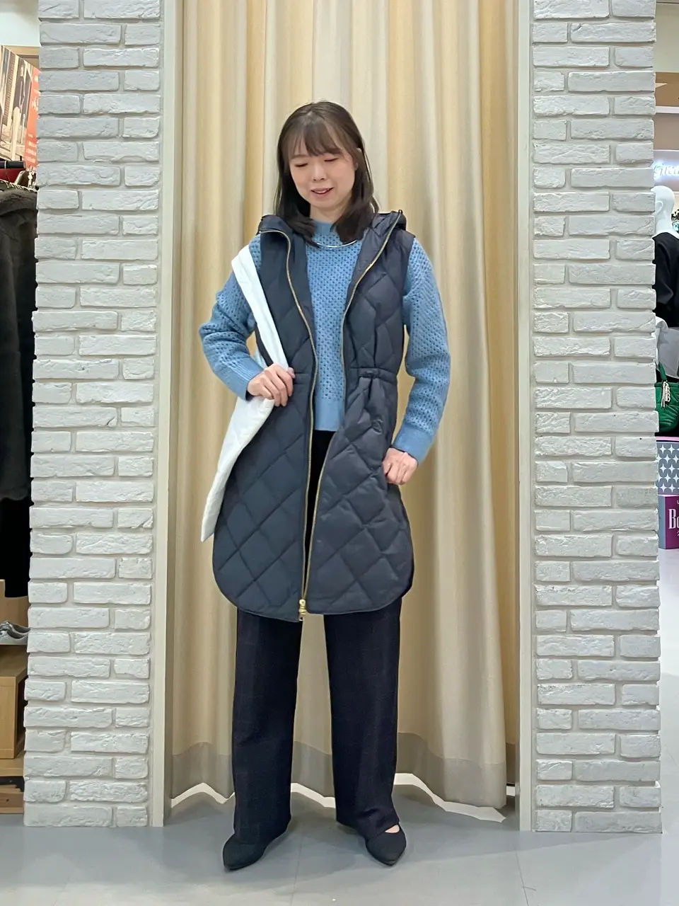 ONWARD CROSSET SELECT 檀 コーディネート画像