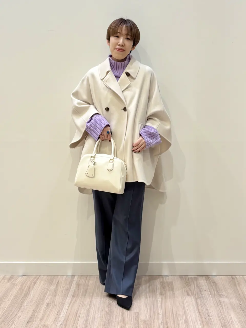 リバースタンドカラーブルゾン　uncrave アンクレイヴ uncrave STANDARD(アンクレイヴ) リバー スタンドカラーブルゾン