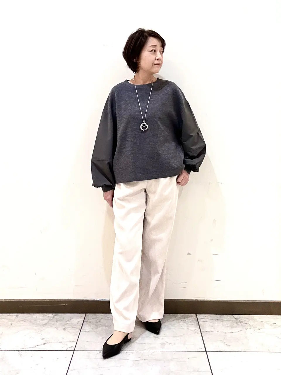 ONWARD CROSSET SELECT 江川 コーディネート画像