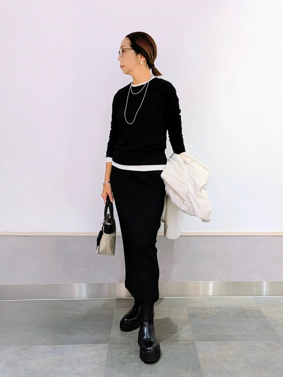 ONWARD CROSSET SELECT niwa コーディネート画像