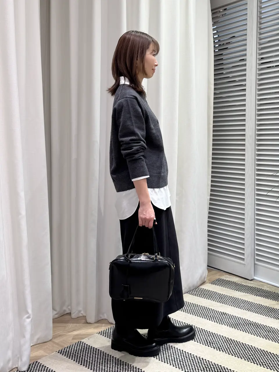 ONWARD CROSSET SELECT KURIYAMA コーディネート画像