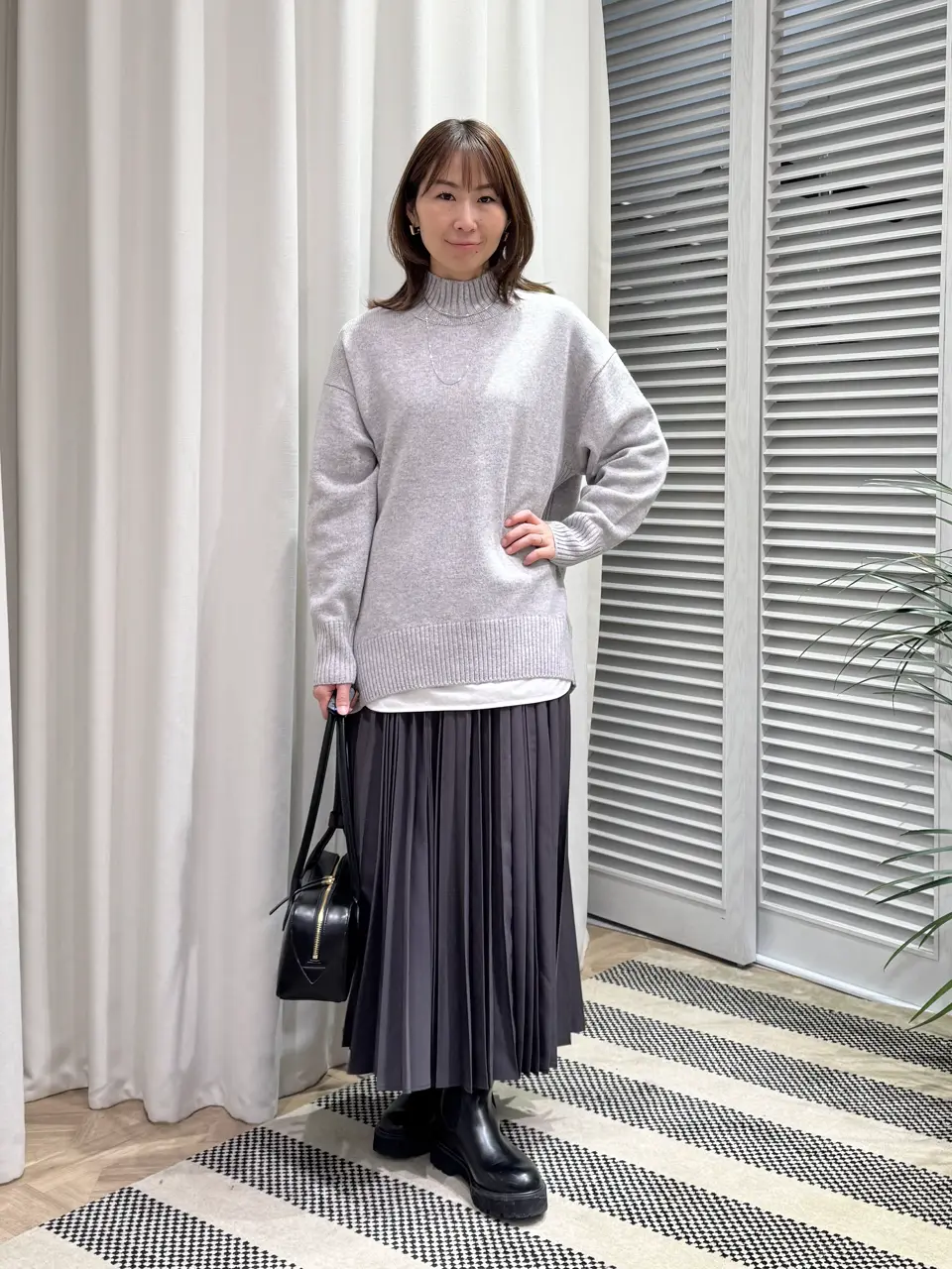 ONWARD CROSSET SELECT KURIYAMA コーディネート画像