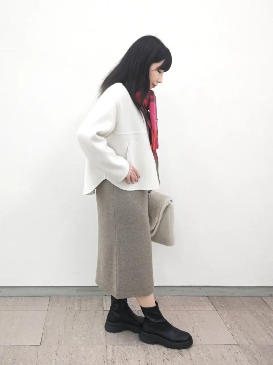 ONWARD CROSSET SELECT 福田 コーディネート画像