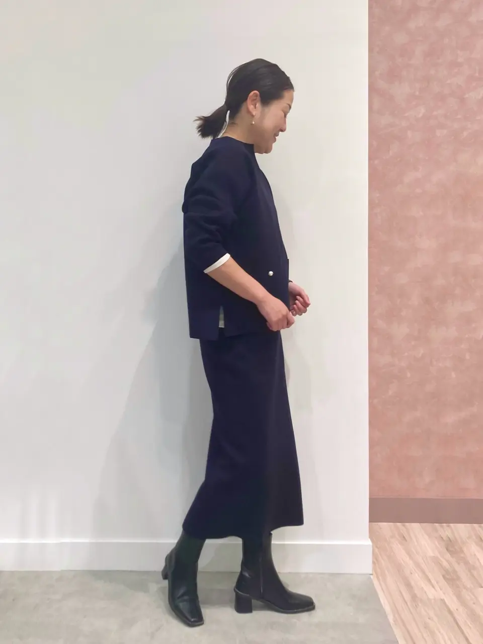 ONWARD CROSSET SELECT 野村 コーディネート画像