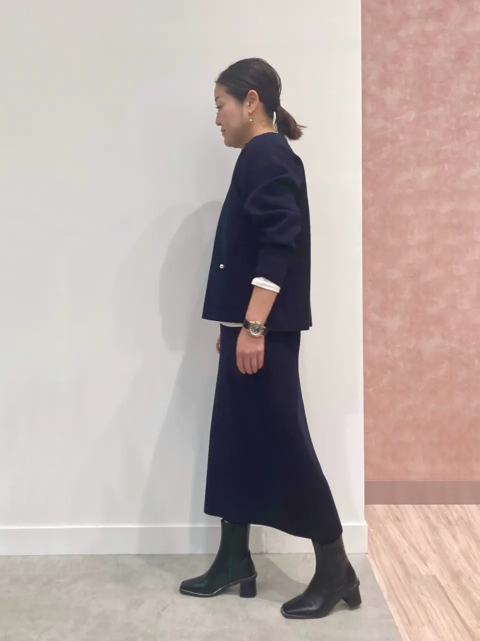 ONWARD CROSSET SELECT 野村 コーディネート画像