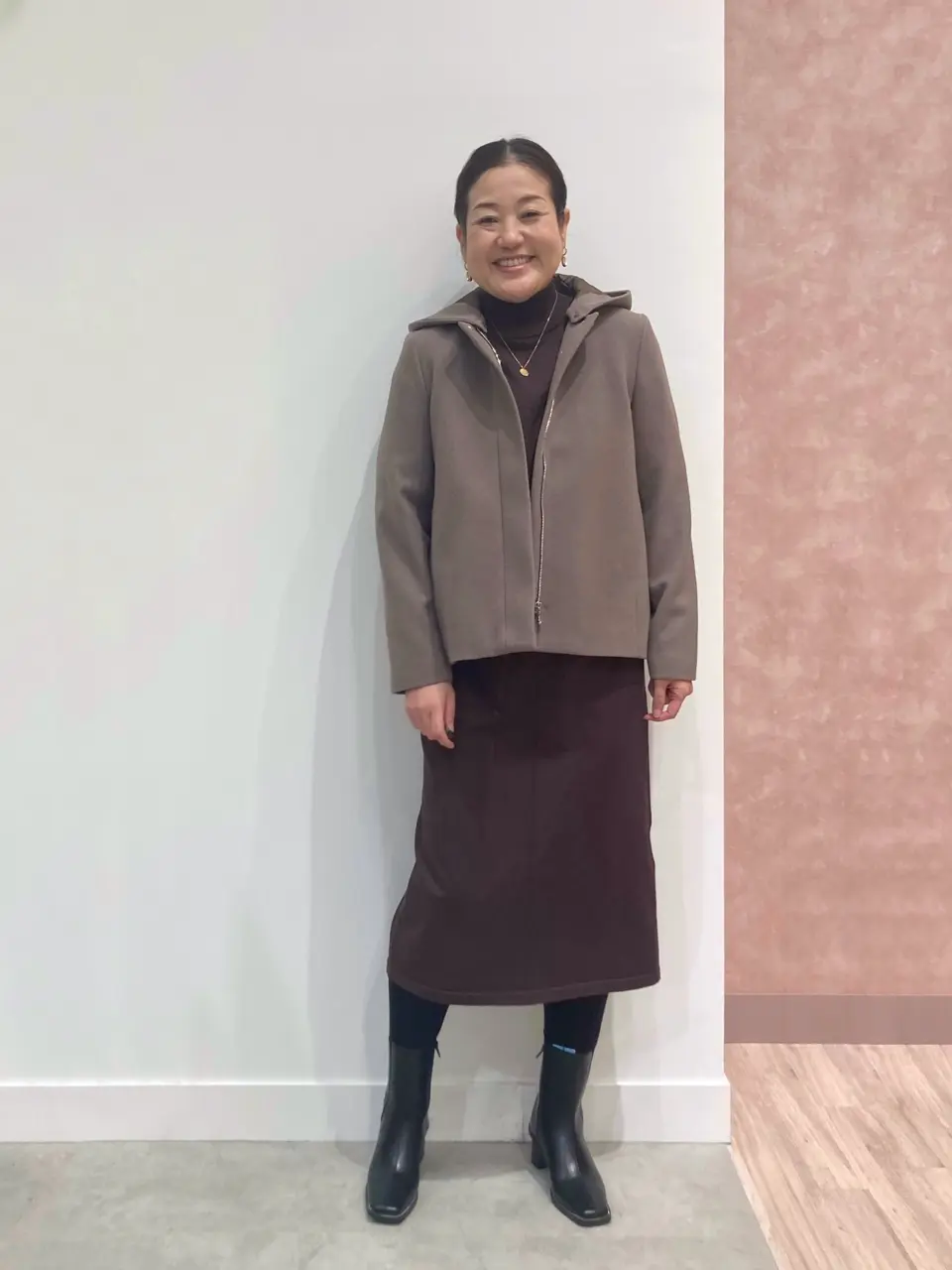 ONWARD CROSSET SELECT 野村 コーディネート画像