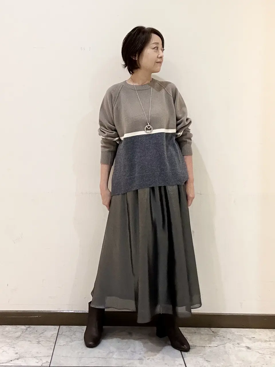 ONWARD CROSSET SELECT 江川 コーディネート画像