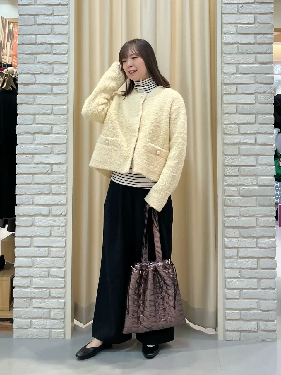 ONWARD CROSSET SELECT 檀 コーディネート画像