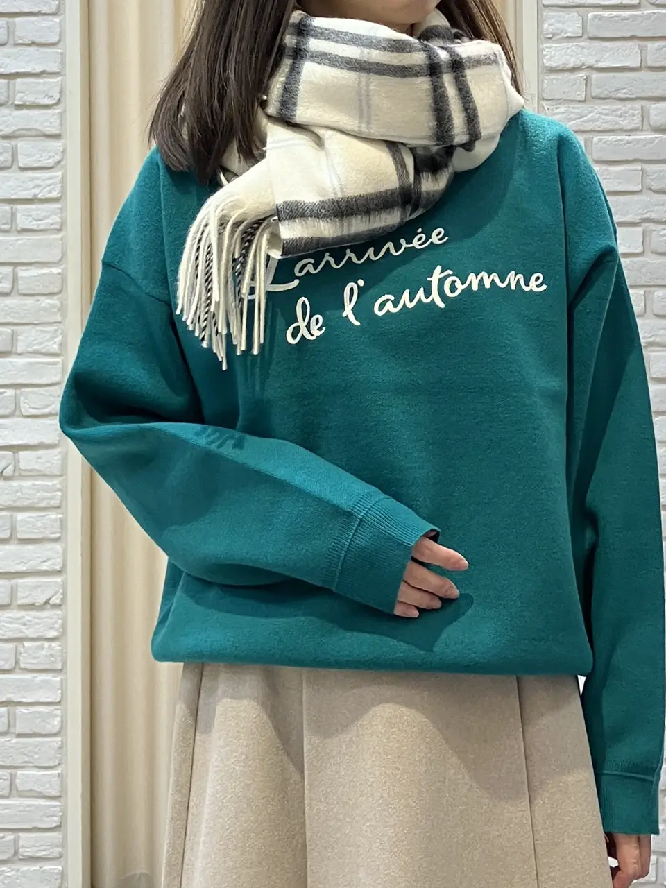 ONWARD CROSSET SELECT 檀 コーディネート画像