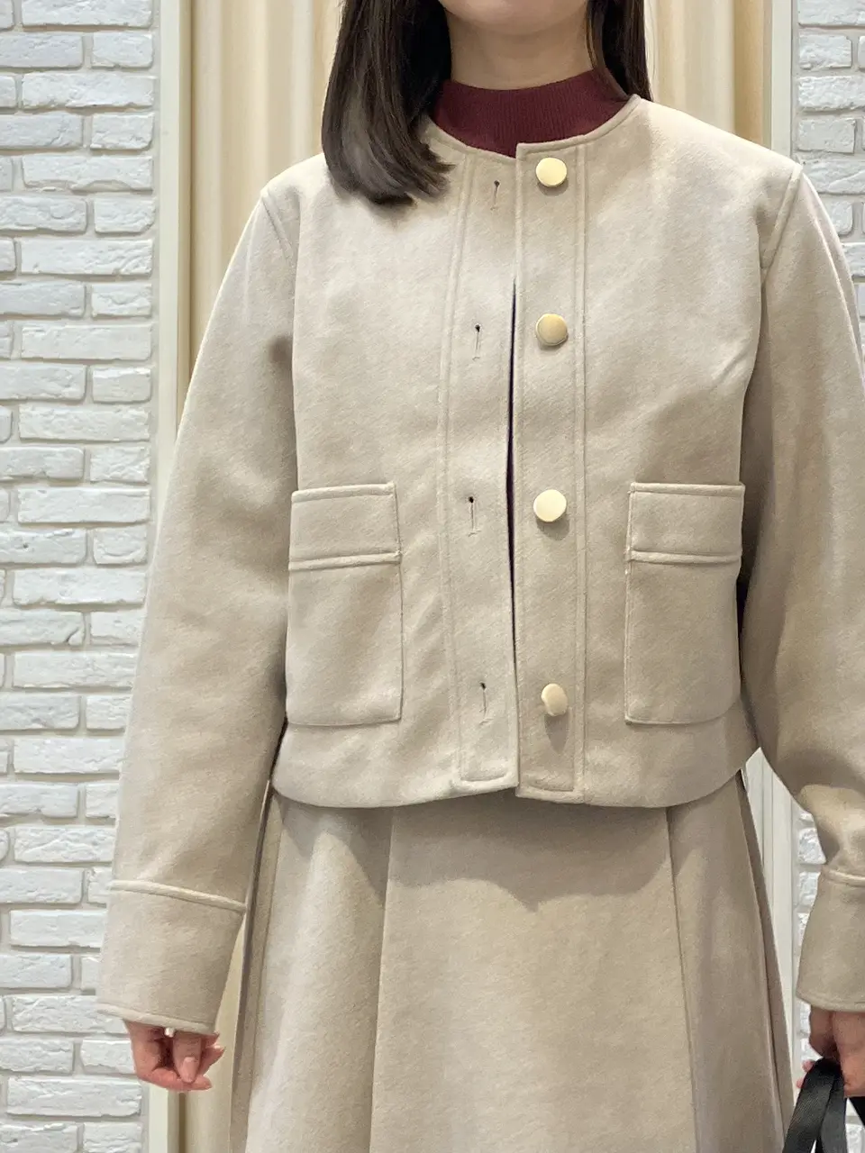 ONWARD CROSSET SELECT 檀 コーディネート画像