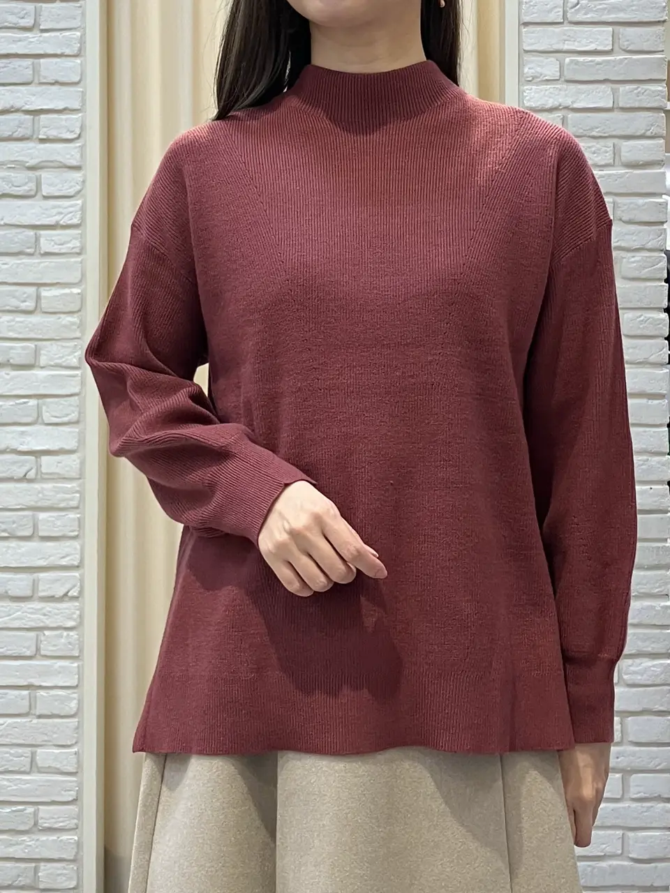 ONWARD CROSSET SELECT 檀 コーディネート画像