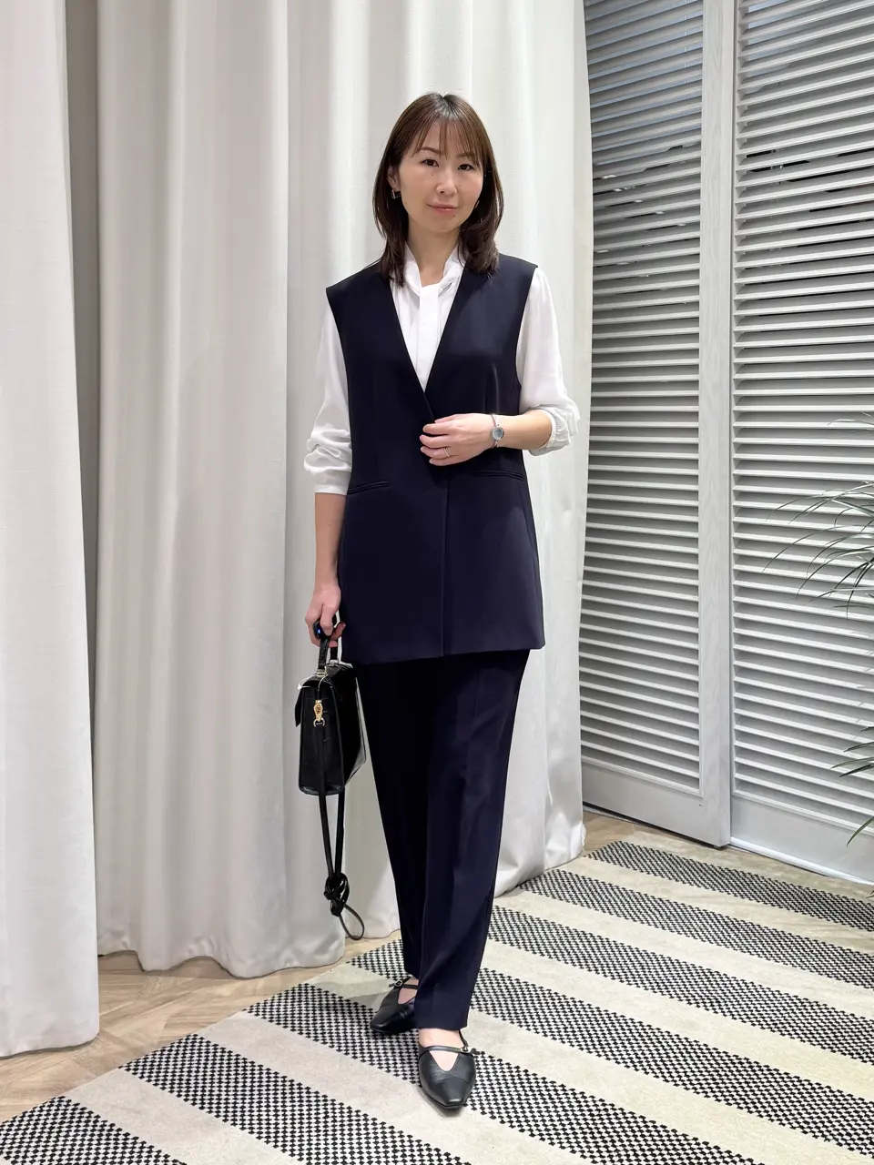 ONWARD CROSSET SELECT KURIYAMA コーディネート画像