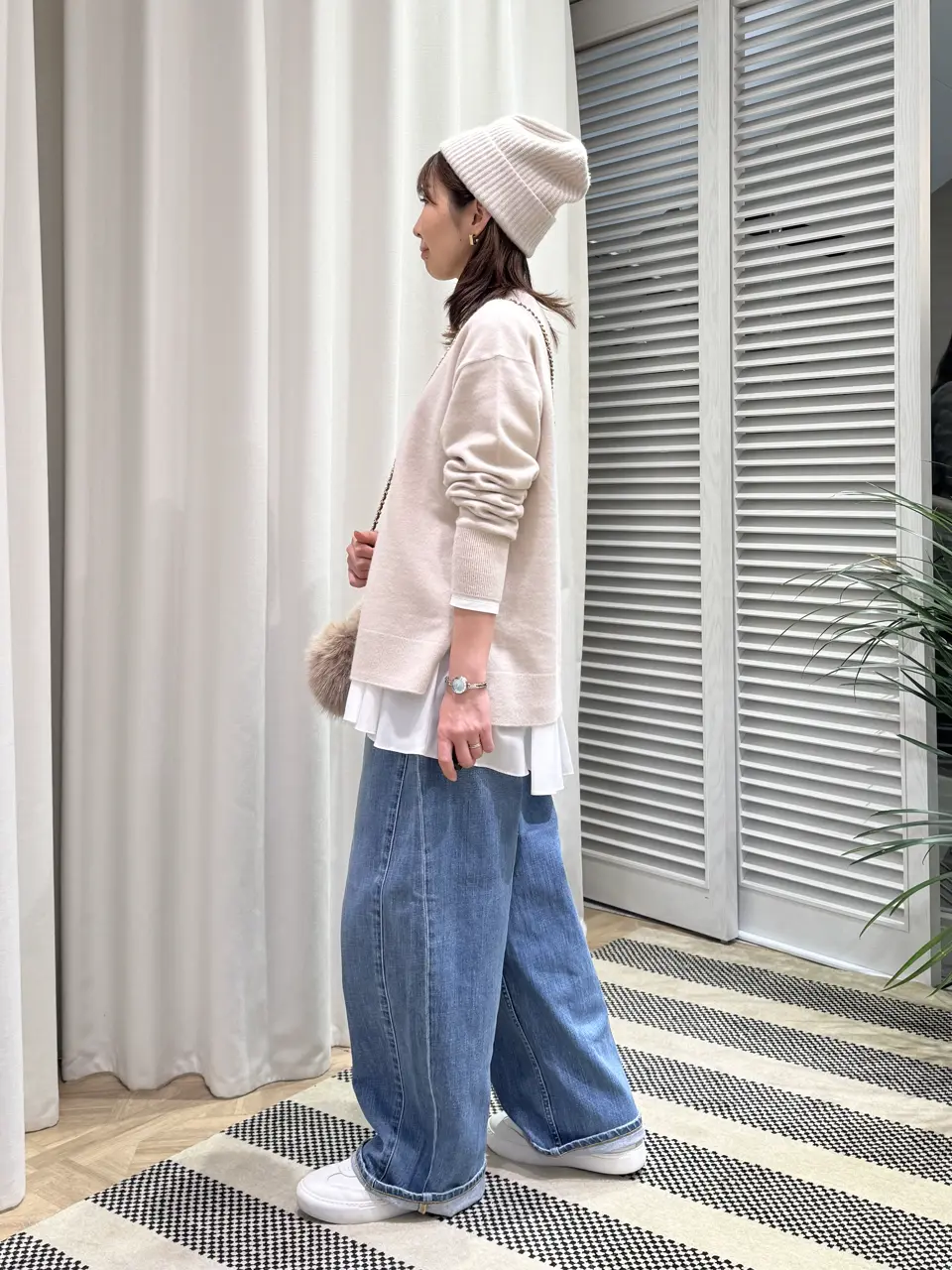 ONWARD CROSSET SELECT KURIYAMA コーディネート画像