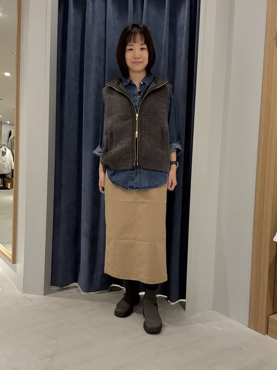  スタッフ コーディネート画像