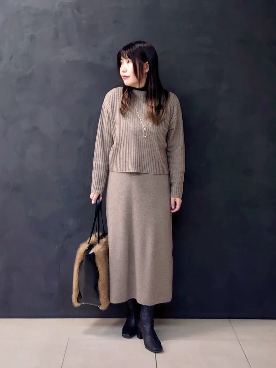 ONWARD CROSSET SELECT 森 コーディネート画像