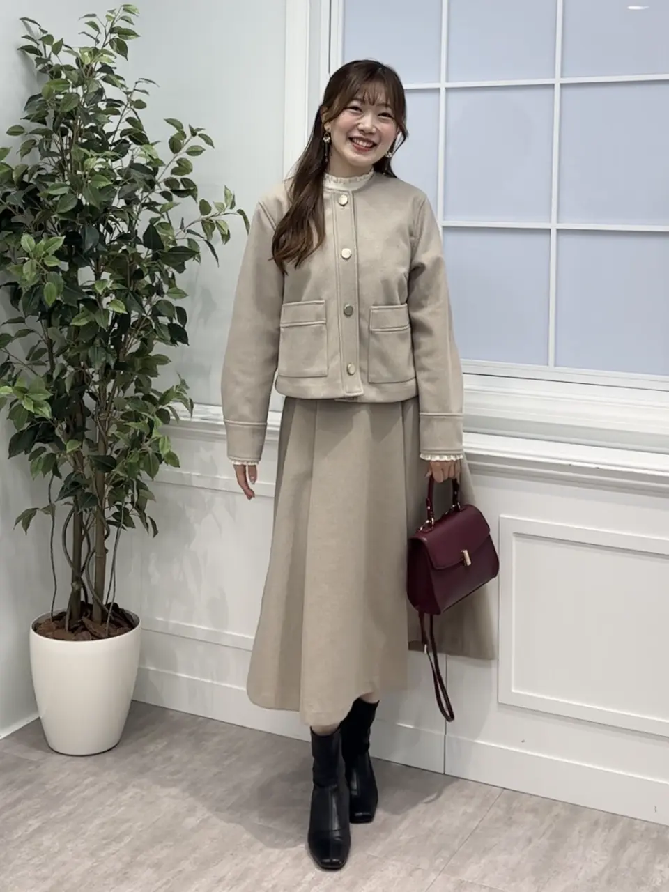 ONWARD CROSSET SELECT みぃ コーディネート画像