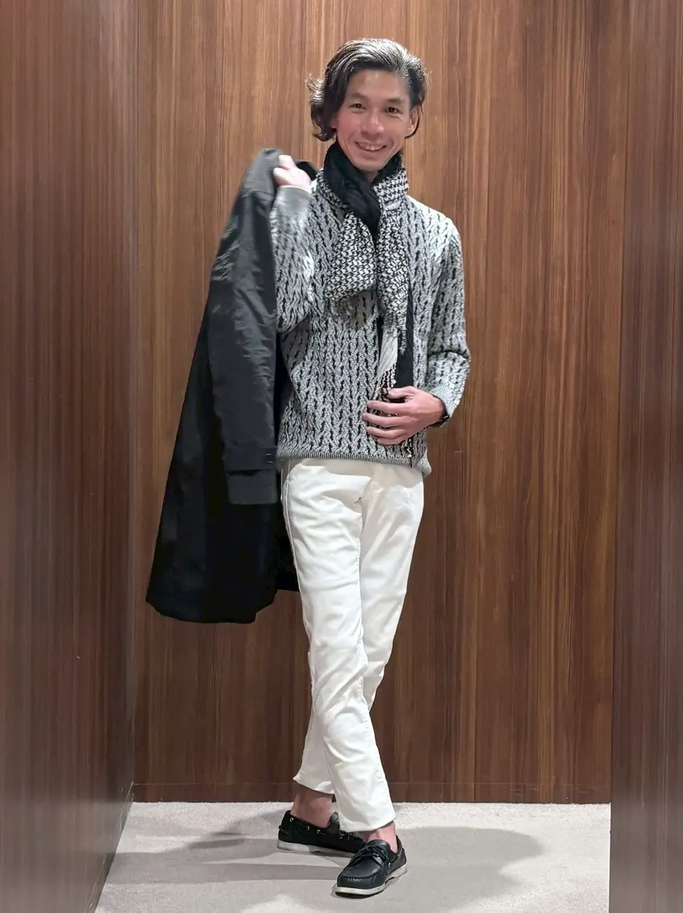 ONWARD CROSSET SELECT 飯嶋 コーディネート画像