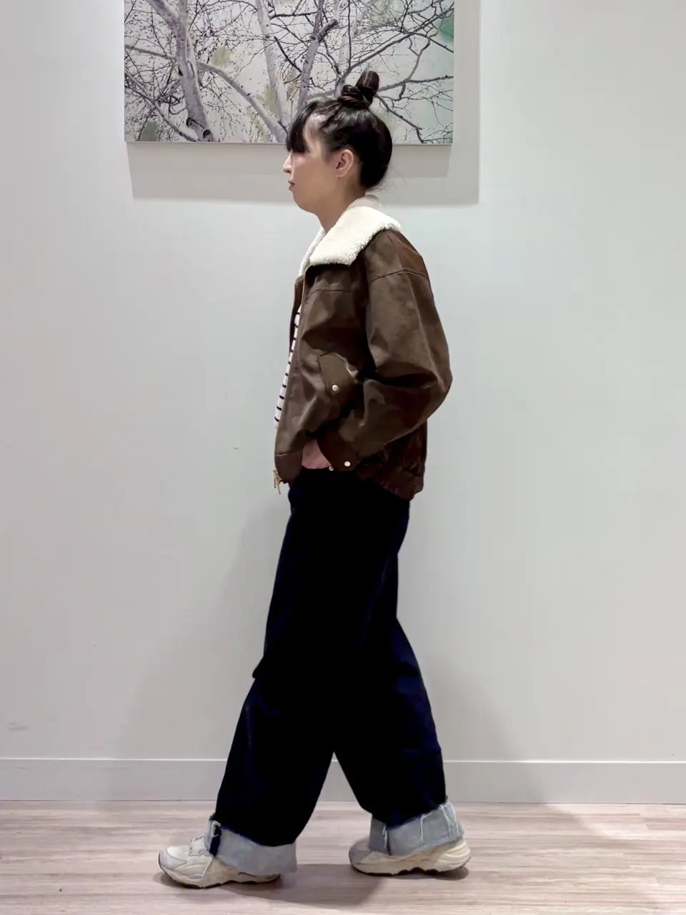 ONWARD CROSSET SELECT 岡 コーディネート画像