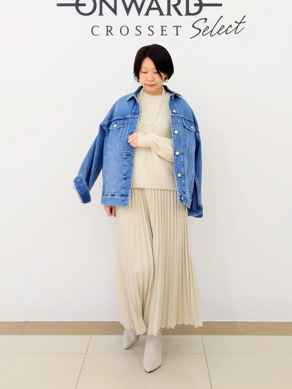 ONWARD CROSSET SELECT スタッフ コーディネート画像