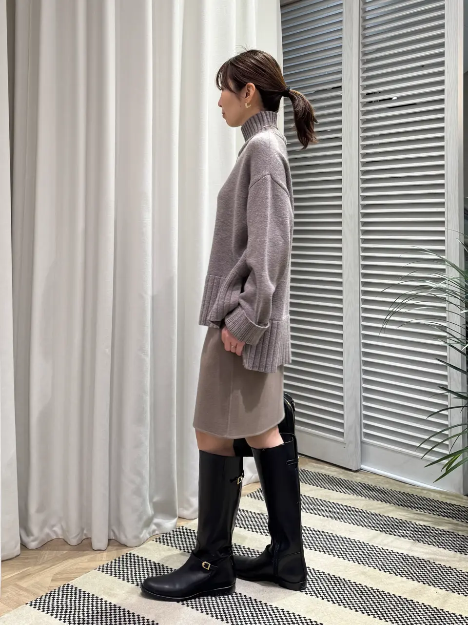 ONWARD CROSSET SELECT KURIYAMA コーディネート画像