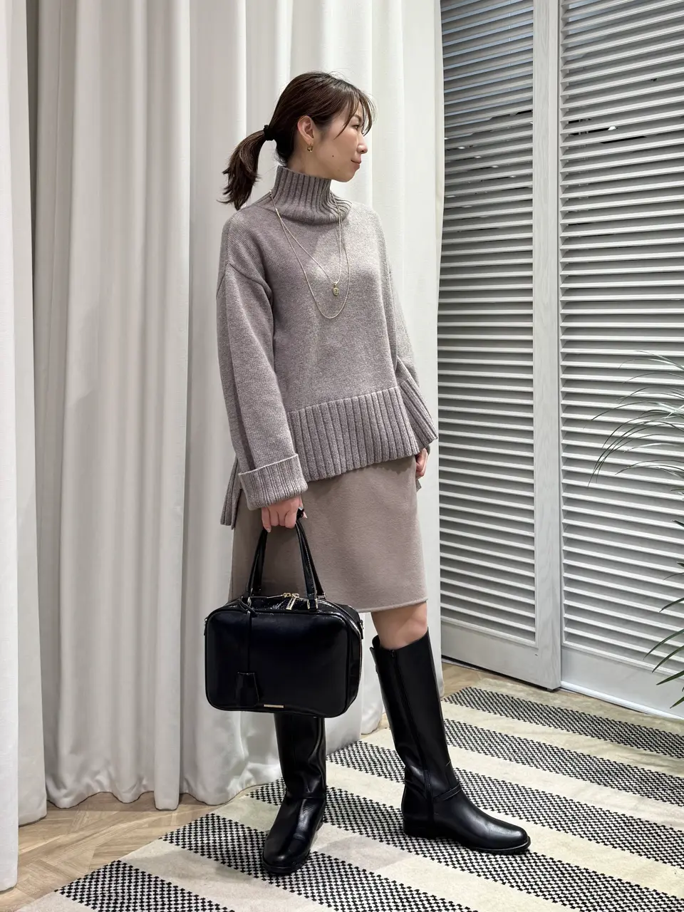 ONWARD CROSSET SELECT KURIYAMA コーディネート画像