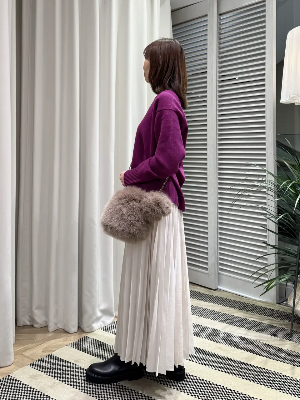 ONWARD CROSSET SELECT KURIYAMA コーディネート画像