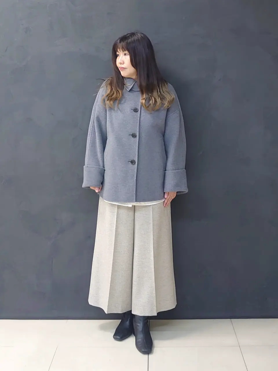 ONWARD CROSSET SELECT 森 コーディネート画像