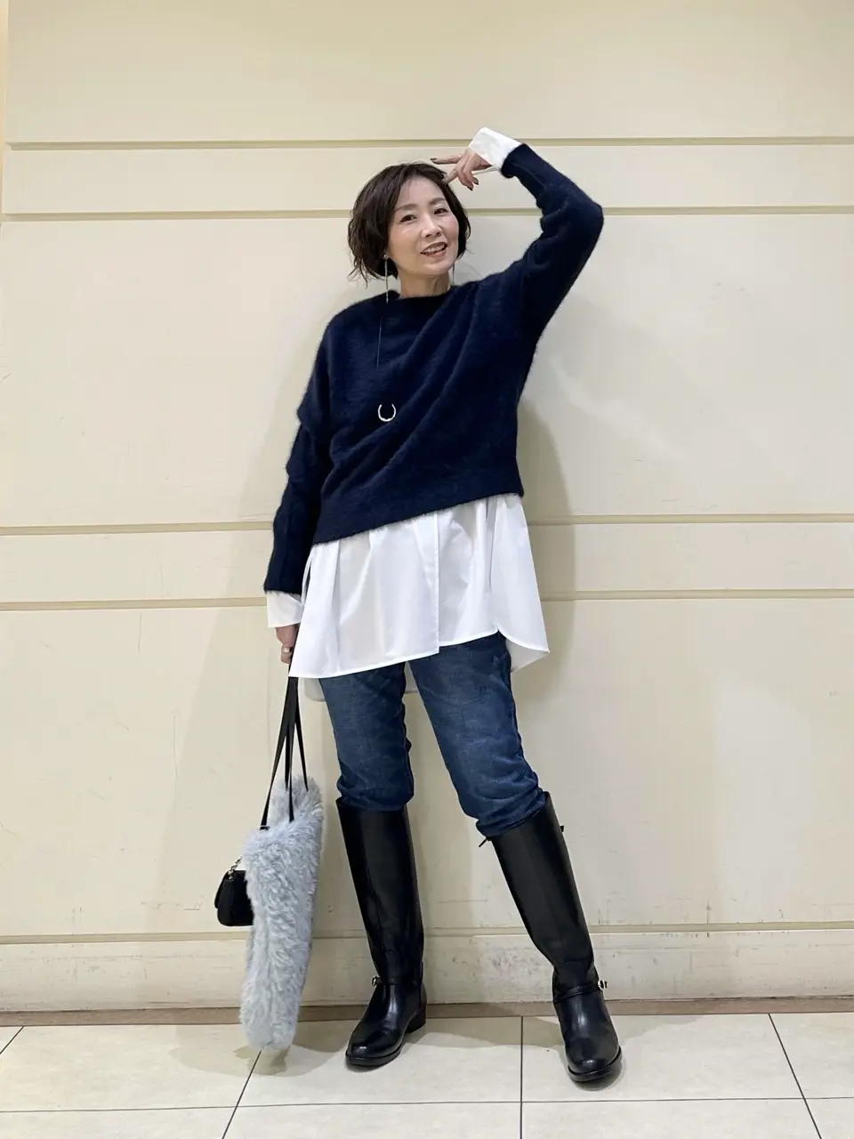 ONWARD CROSSET SELECT maruri コーディネート画像