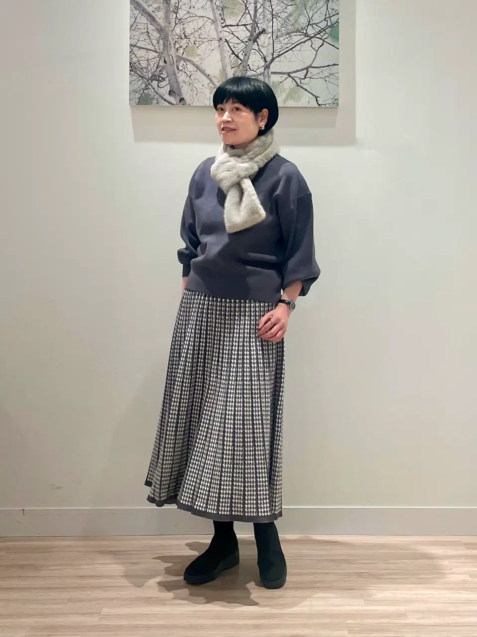 ONWARD CROSSET SELECT 柴尾 コーディネート画像