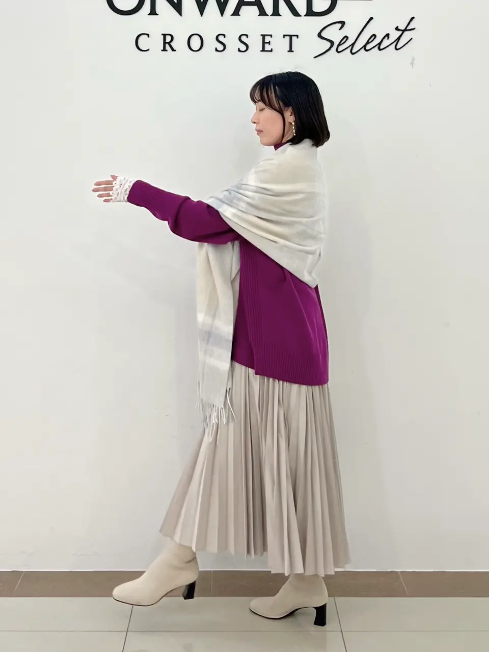 ONWARD CROSSET SELECT スタッフ コーディネート画像